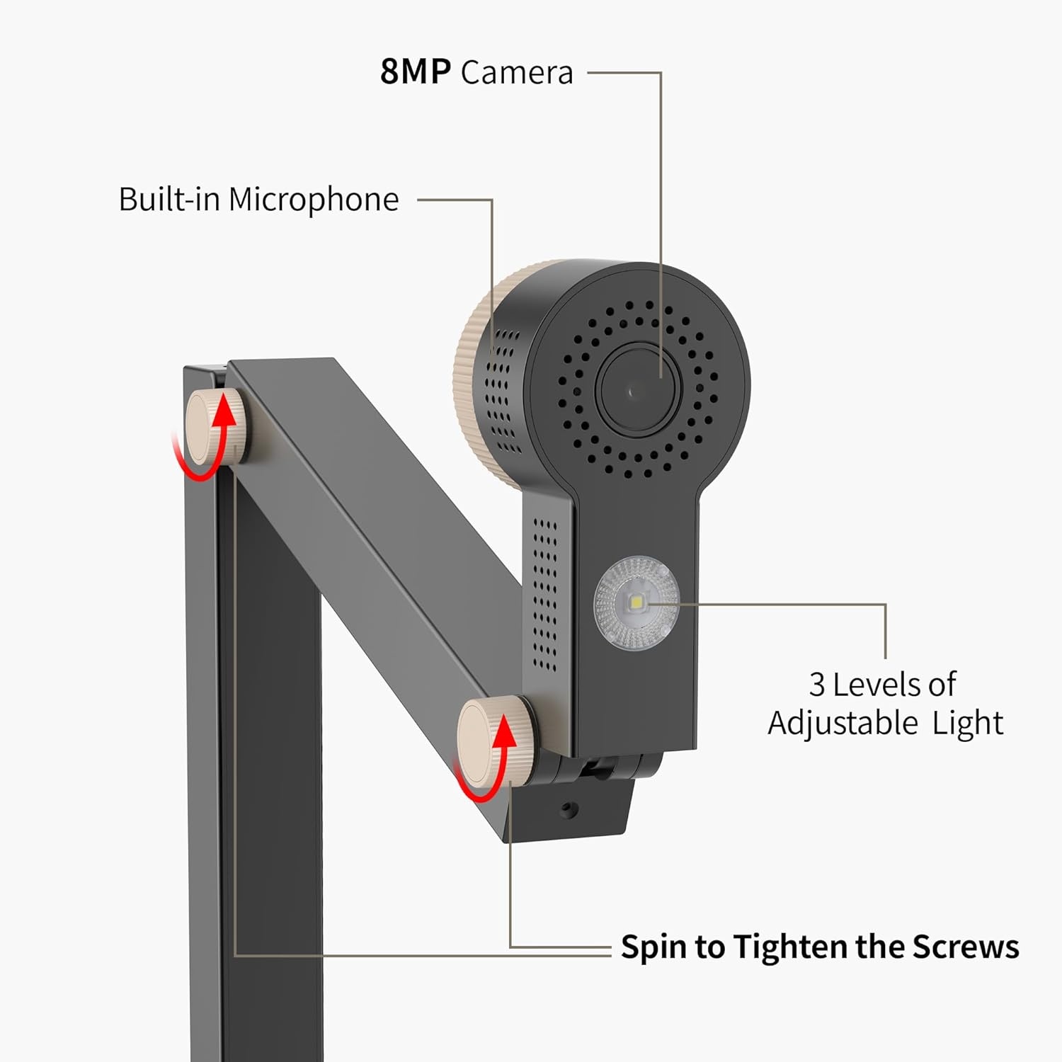 image:imageCZUR Fancy S Pro 12MP USB Document Camera for Teacher 4K Webcam with Microphone and LED Light Up to 60fps Auto Focus for Remote Teaching Live Streaming Web Conference for Mac and WindowsFancy Pro