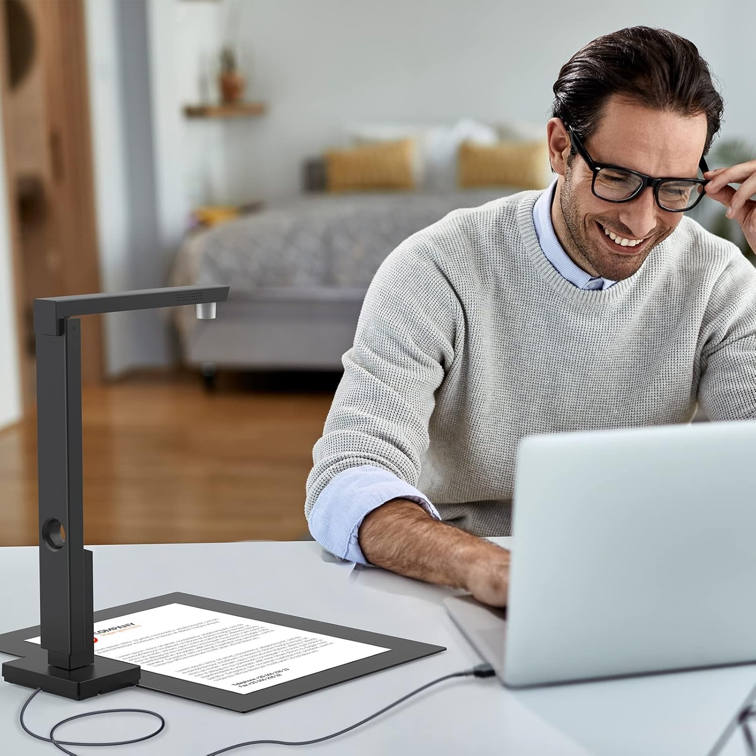image:imageCZUR Lens1200 Pro Portable Document Scanner 12MP USB Document Camera Fast Scan 1sPage Capture Size A4 EasytoUse OCR TravelFriendly Mobile Scanner for Mac amp WindowsNot for BooksLens1200 Pro