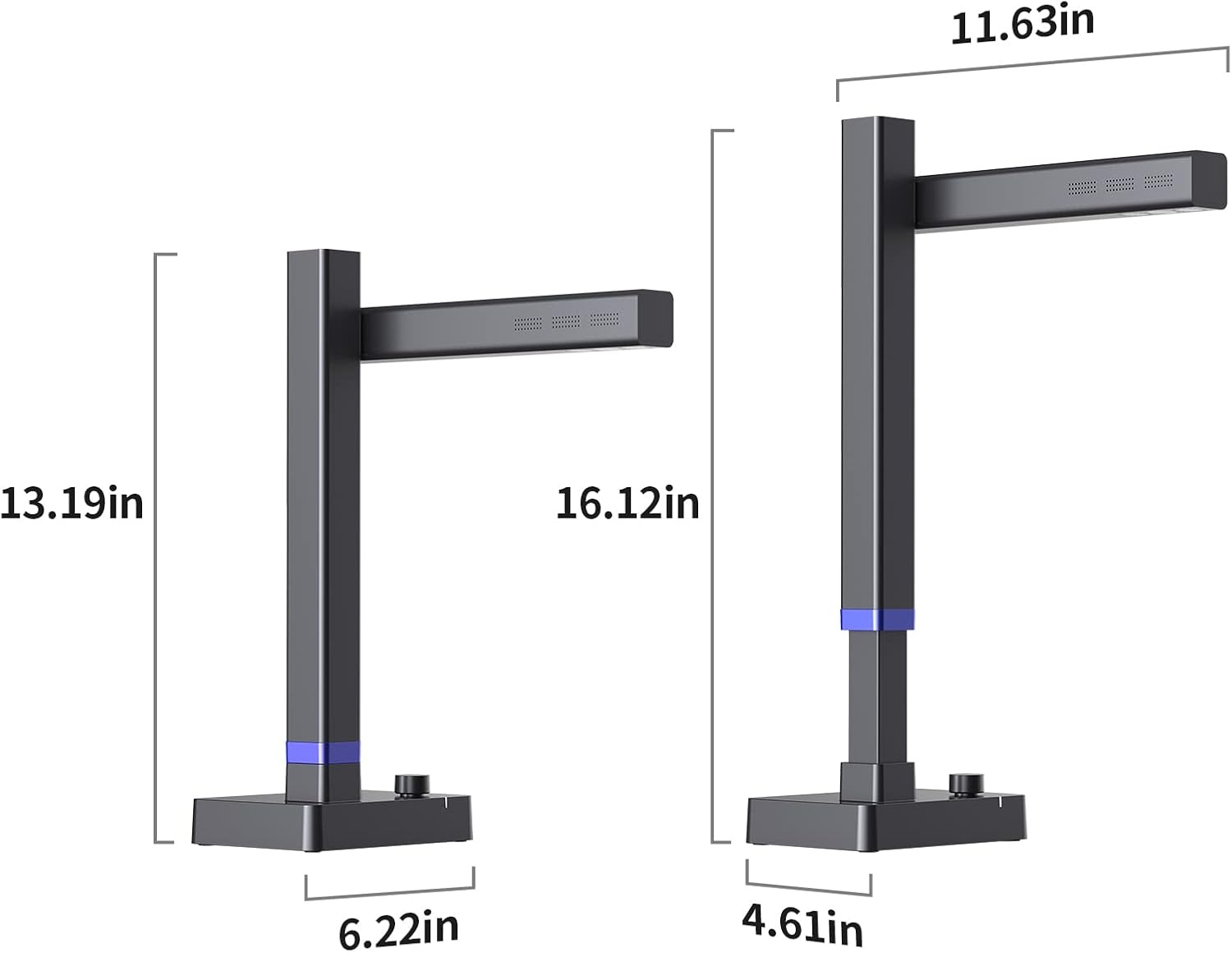 image:imageCZUR Shine Ultra Pro 24MP Document Scanner USB Book Scanner Portable Document Camera A3 Large Format Book Scanner Adjustable Height Max DPI 440 for Windows amp MacShine Ultra Pro