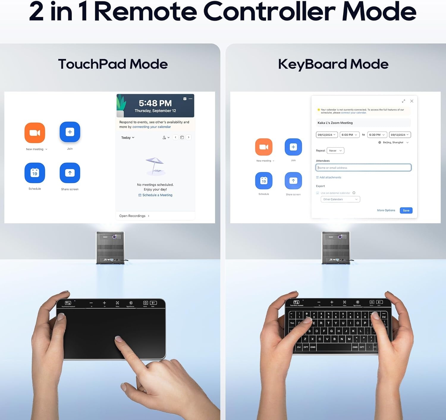 image:imageCZUR StarryHub Video Conferencing System 2200 ANSI Lumens Short Throw Projector HD 1080P Conference Room Camera with Auto Framing 6 AIDriven Microphones Conference Speakers