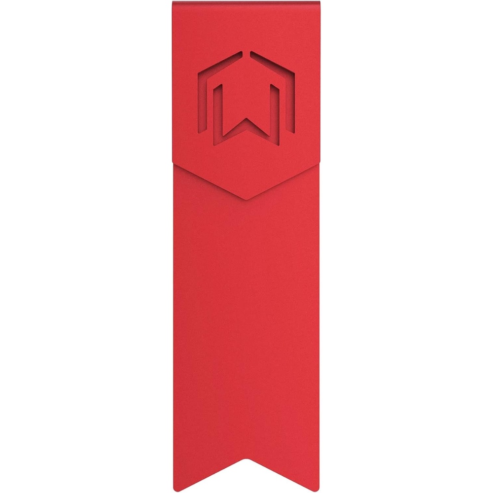 image:imageCJ Tech Metal Bookmark Stylish Bookmarks Teacher Valentine Gift Unique Gift for Women Men Readers LightampDurable Reward Bookmark with ANODIZING Technology SuperGrip UShape DesignRed