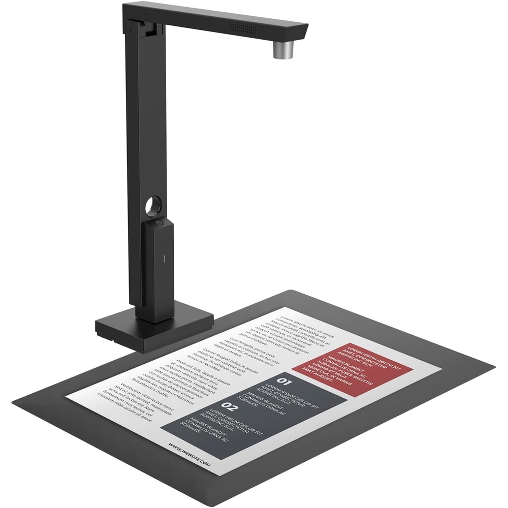 image:imageCZUR Lens1200 Pro Portable Document Scanner 12MP USB Document Camera Fast Scan 1sPage Capture Size A4 EasytoUse OCR TravelFriendly Mobile Scanner for Mac amp WindowsNot for BooksLens1200 Pro