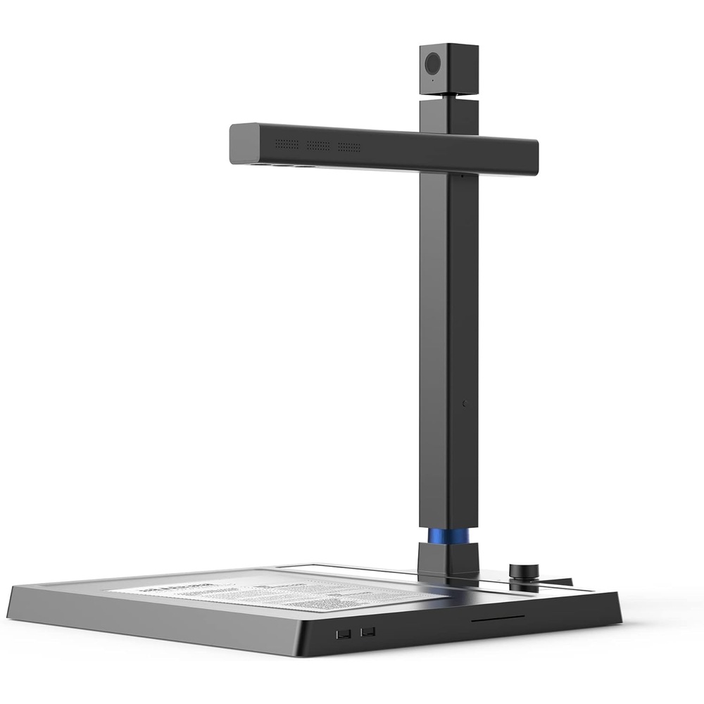 image:imageCZUR Shine 500 Surface Pro DC Document Scanner 5MP Document Camera 2MP Webcam Working Surface A4 Scanner for ComputerLaptop 180 Languages OCR Fast Scan 1sPage for PCMac
